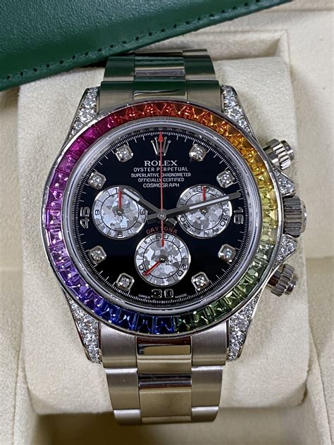 daytona rainbow oro|rolex rainbow daytona.